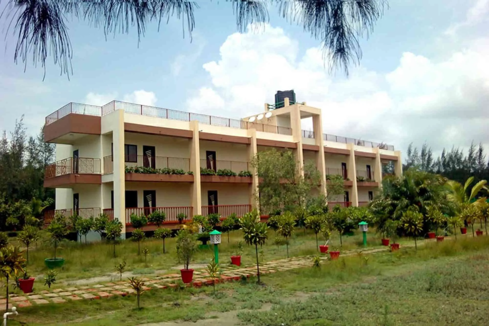 Sundarban hotel building.