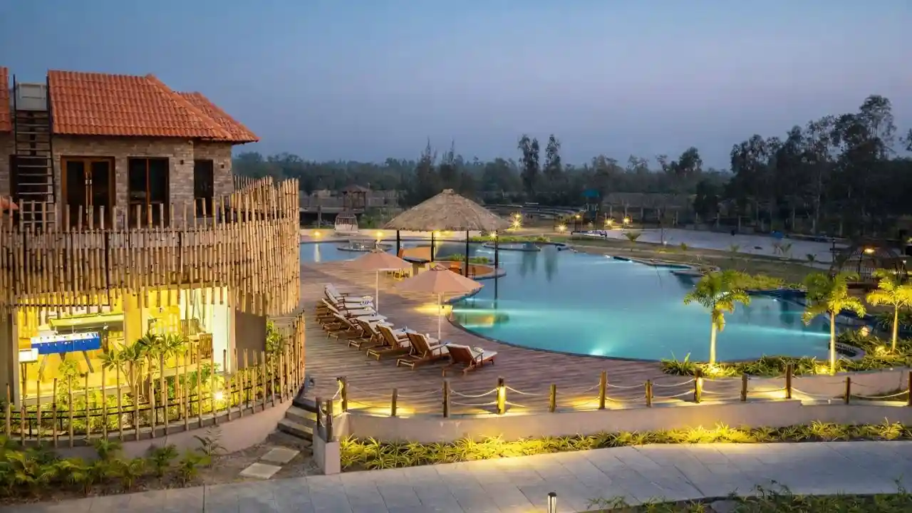 Sonar Bangla luxury resort in Dulki surrounded by greenery in Sundarban
