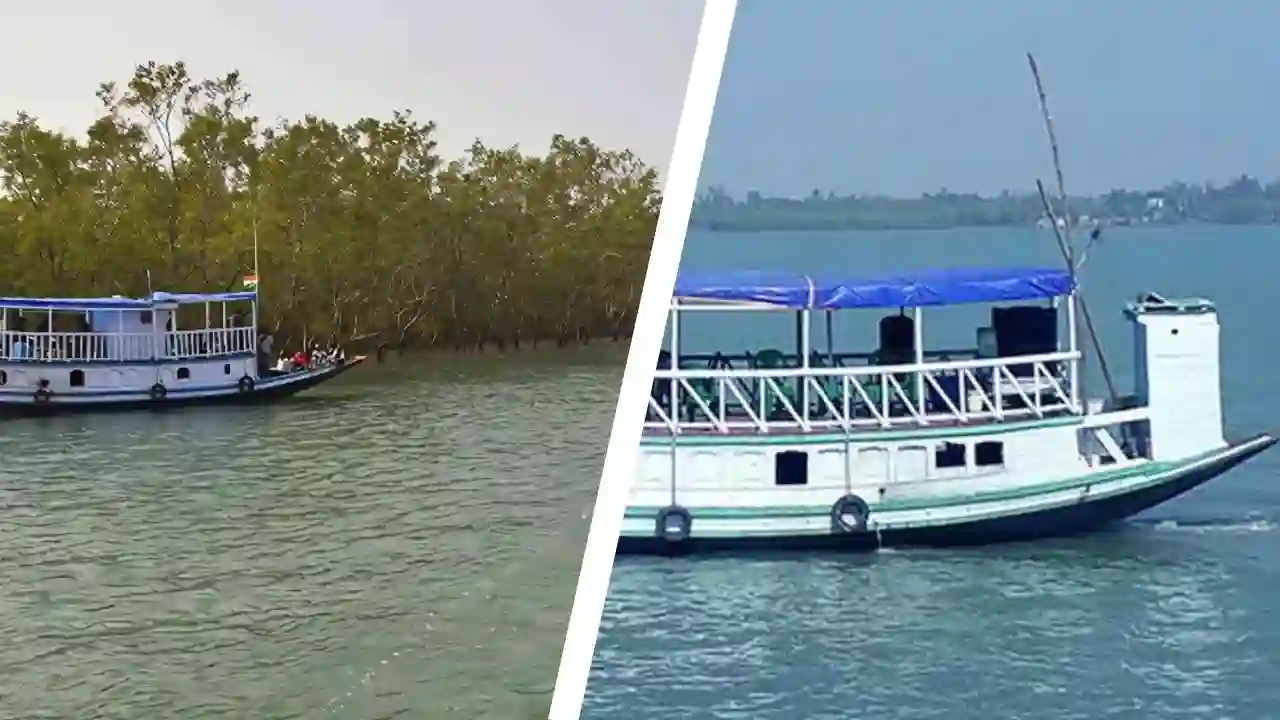 Private boat safari on Sundarban river during exclusive tour package