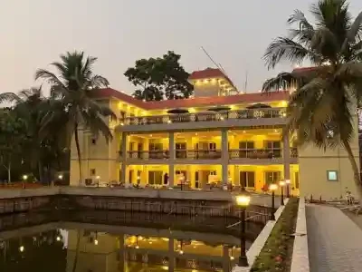 Premium Sundarban hotel front view for comfortable stay